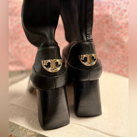 Tory Burch Shoes - Tory Burch Elegant Black Leather Women's Boots